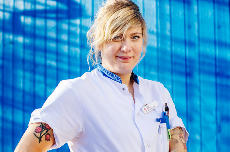 Linn Spross sjuksköterska författare